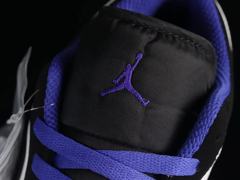 All categories Air Jordan Jordan series basketball shoes Air Jordan 1 Low Air Jordan 1 Low AJ1 Joe 1 crystal black and white low-top cultural basketball shoes 553558-108
